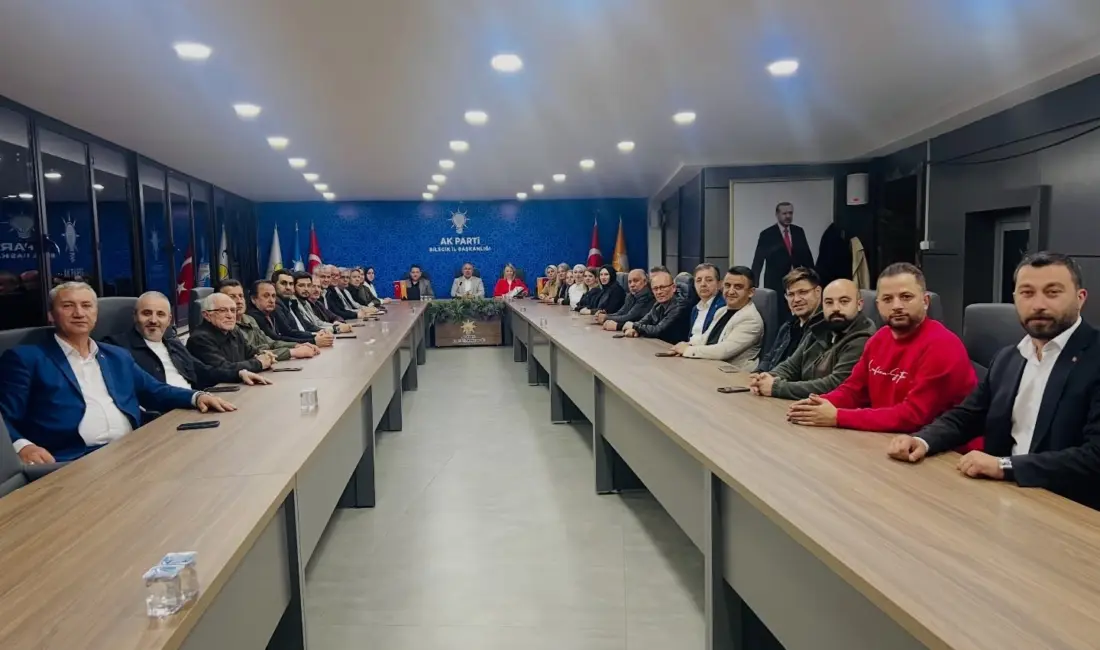 AK Parti Bilecik İl Başkanı Serkan Yıldırım başkanlığında Haftalık Olağan