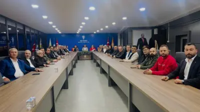 AK Parti Bilecik İl Başkanı Serkan Yıldırım başkanlığında Haftalık Olağan