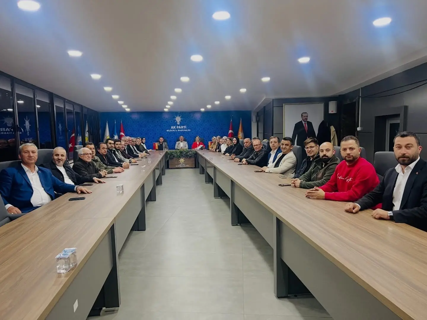 AK Parti Bilecik İl Başkanı Serkan Yıldırım başkanlığında Haftalık Olağan