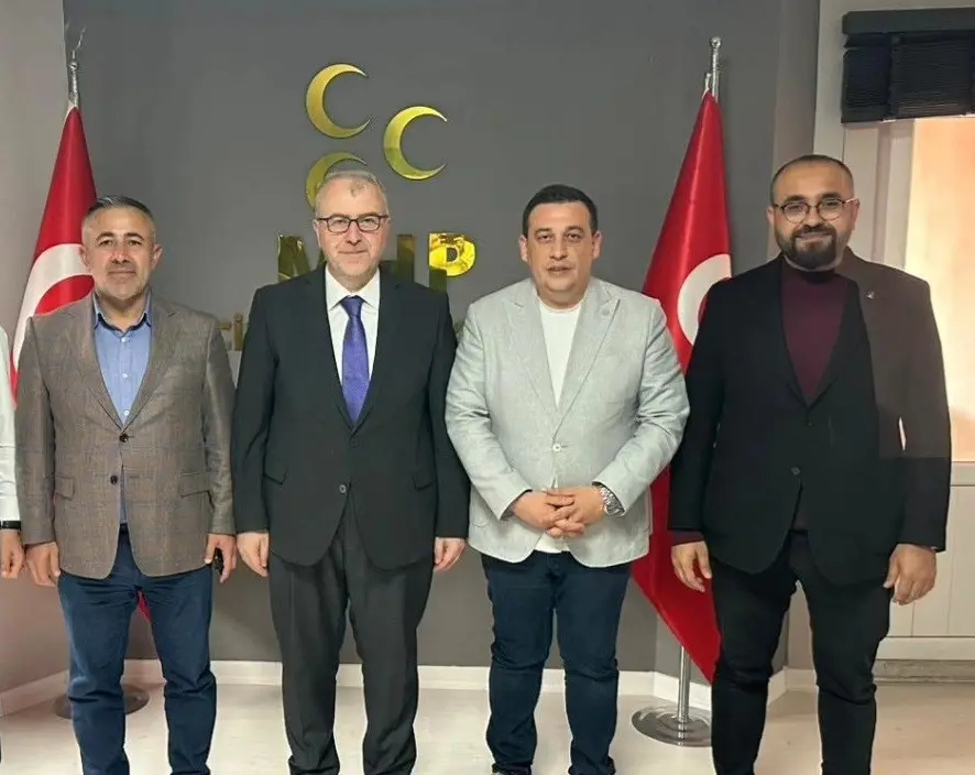 AK Parti Bilecik heyeti, Milliyetçi Hareket Partisi (MHP) Bilecik İl