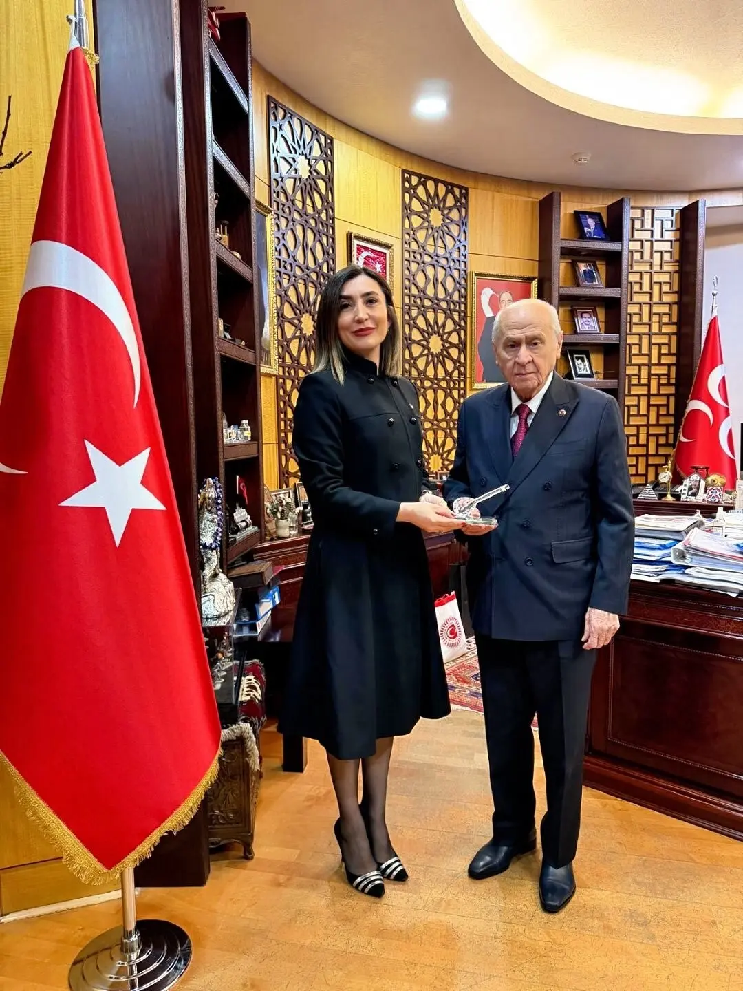 Alevi-Bektaşi Kültür ve Cemevi Başkanı Esma Ersin, Milliyetçi Hareket Partisi
