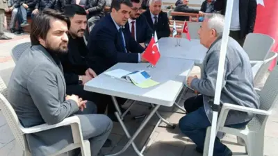 KIRŞEHİR (İHA) – Anahtar Parti Kırşehir il teşkilatı, Akpınar ve