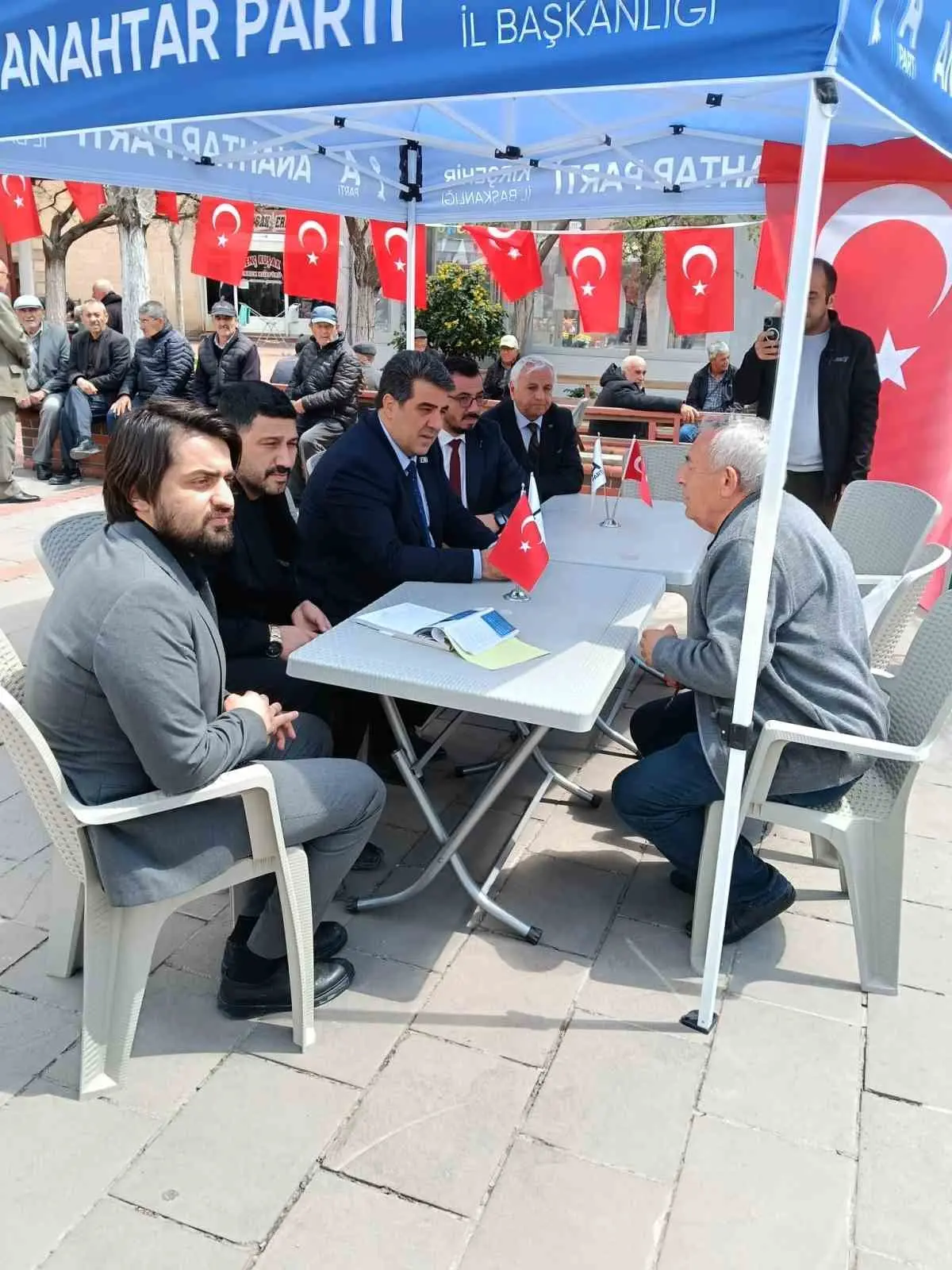 KIRŞEHİR (İHA) – Anahtar Parti Kırşehir il teşkilatı, Akpınar ve