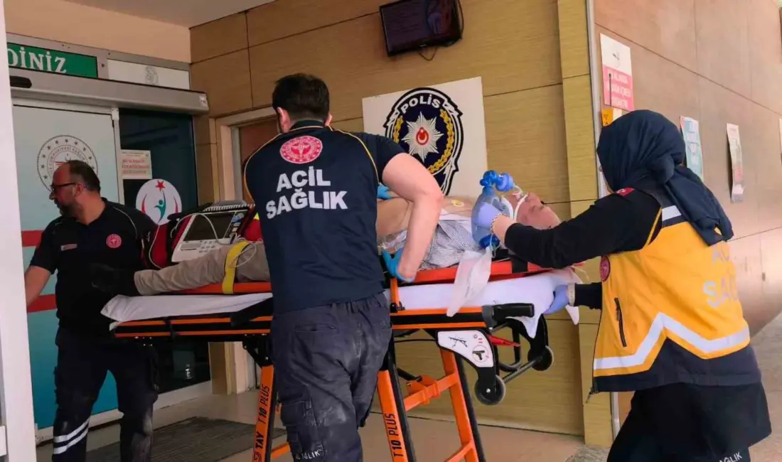 Bursa’nın İnegöl ilçesinde faaliyet gösteren bir demir doğrama dükkanında meydana