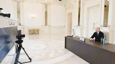Azerbaycan Cumhurbaşkanı İlham Aliyev, Ermenistan’n başkenti Erivan’da düzenlenen Avrupa Siyasi