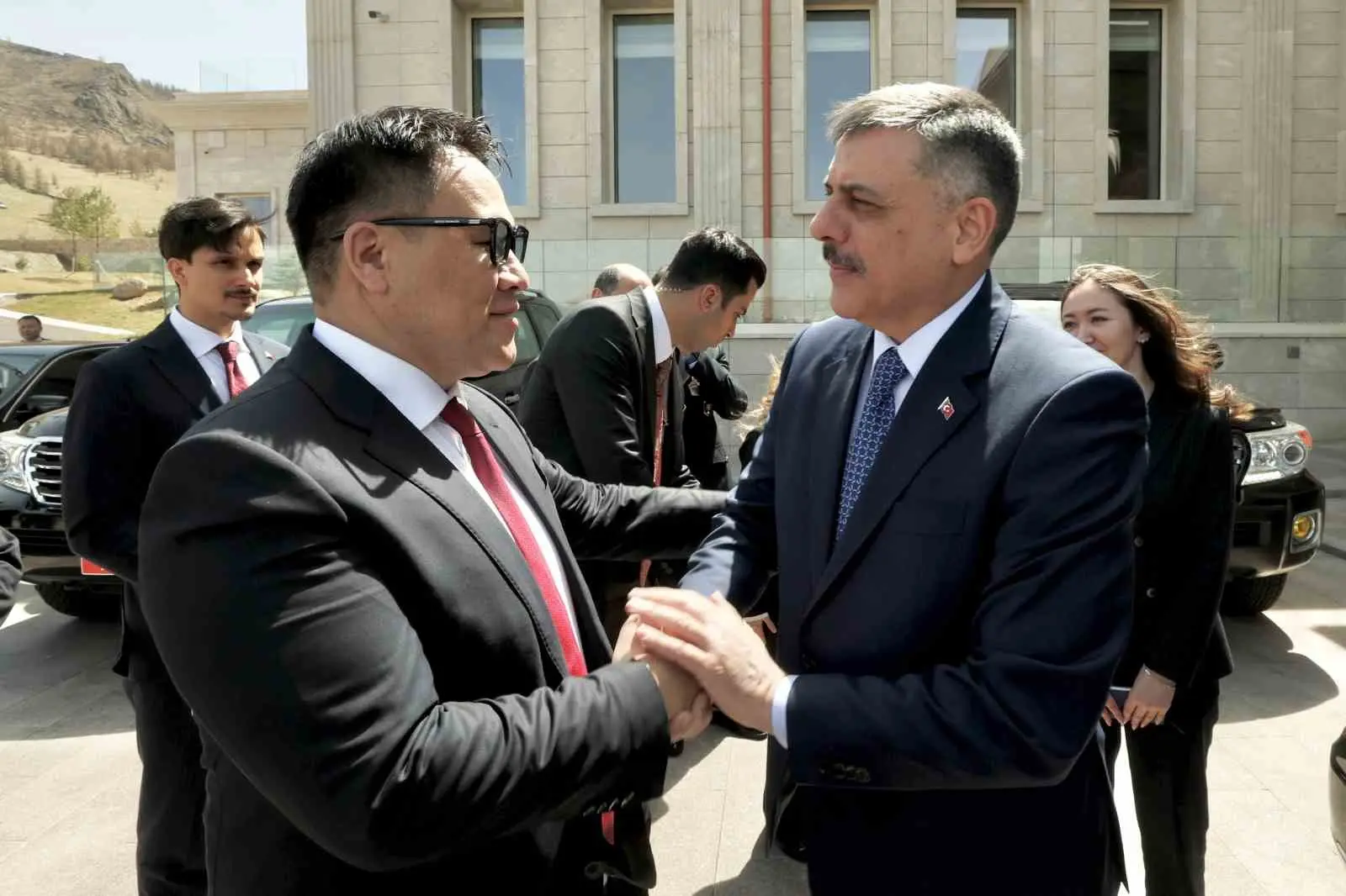 İçişleri Bakanı Mustafa Çiftçi, resmi ziyaret kapsamında bulunduğu Moğolistan’da Moğolistan