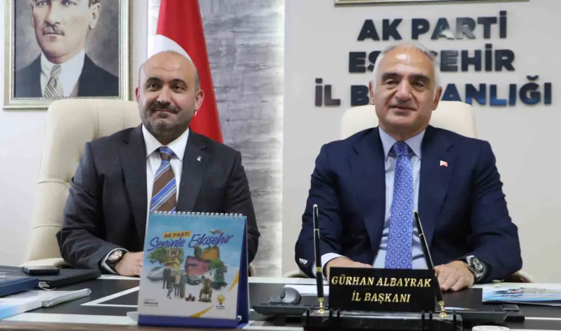 Kültür ve Turizm Bakanı Mehmet Nuri Ersoy, AK Parti Eskişehir