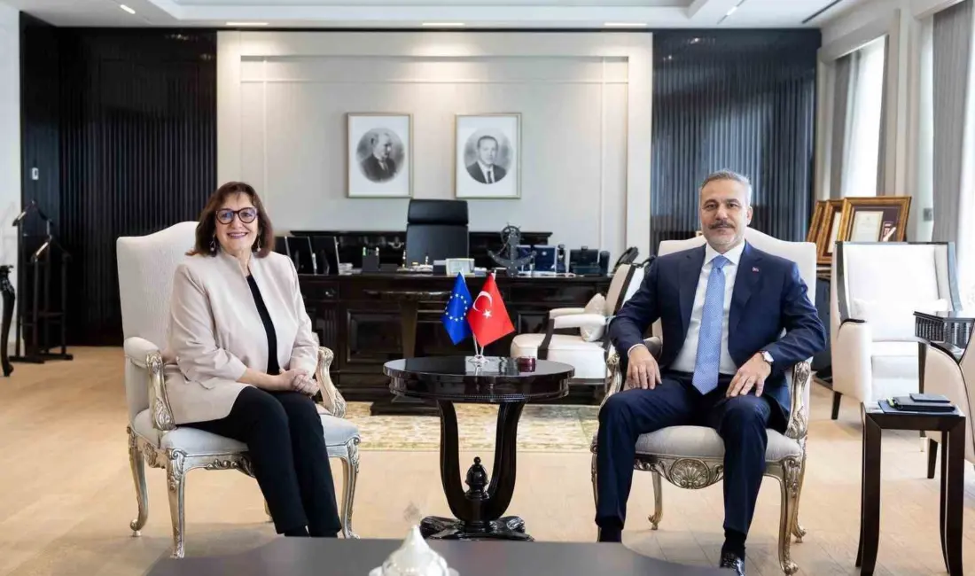 Dışişleri Bakanı Hakan Fidan, Avrupa Komisyonu’nun Akdeniz Komiseri Dubravka Suica