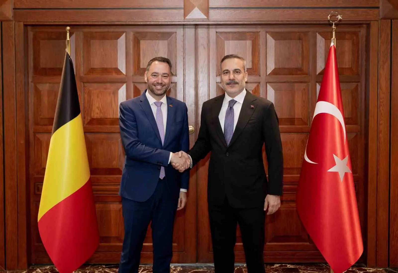 Dışişleri Bakanı Hakan Fidan, Belçika Başbakan Yardımcısı ve Dışişleri, Avrupa