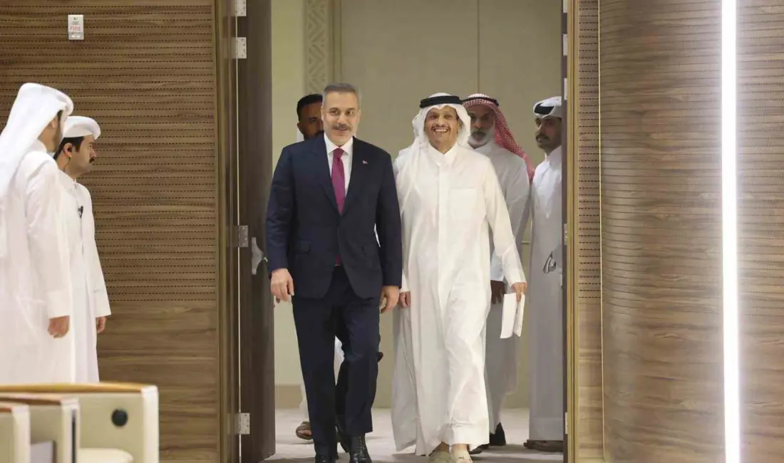 Dışişleri Bakanı Hakan Fidan,, Doha’da düzenlenen basın toplantısında “Başından beri