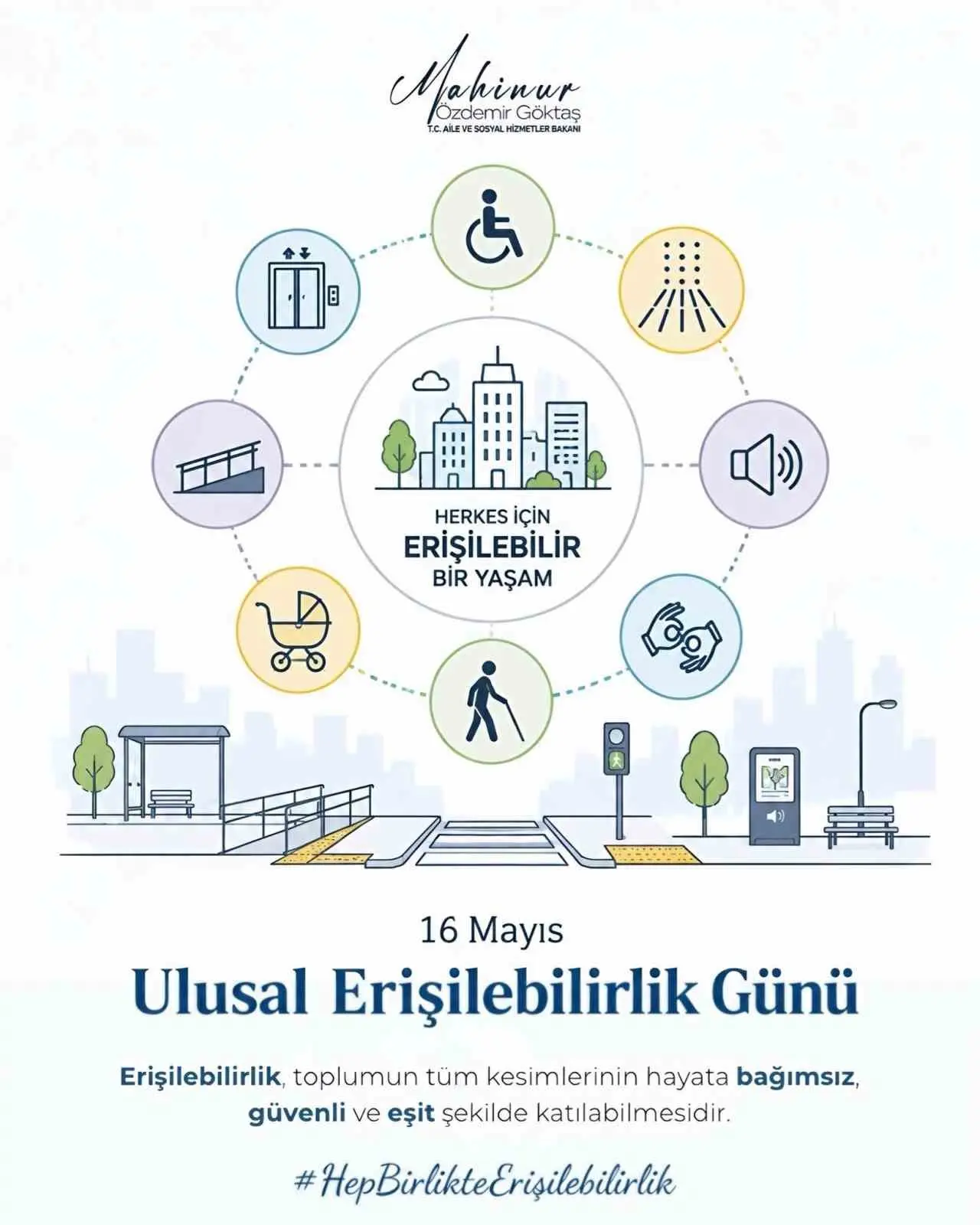 Aile ve Sosyal Hizmetler Bakanı Mahinur Özdemir Göktaş, 16 Mayıs
