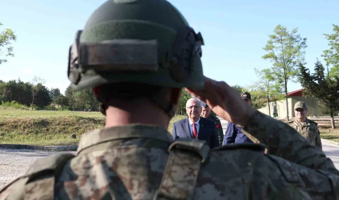Milli Savunma Bakanı Yaşar Güler, Edirne’de 9’uncu Hudut Tugay Komutanlığı’nda