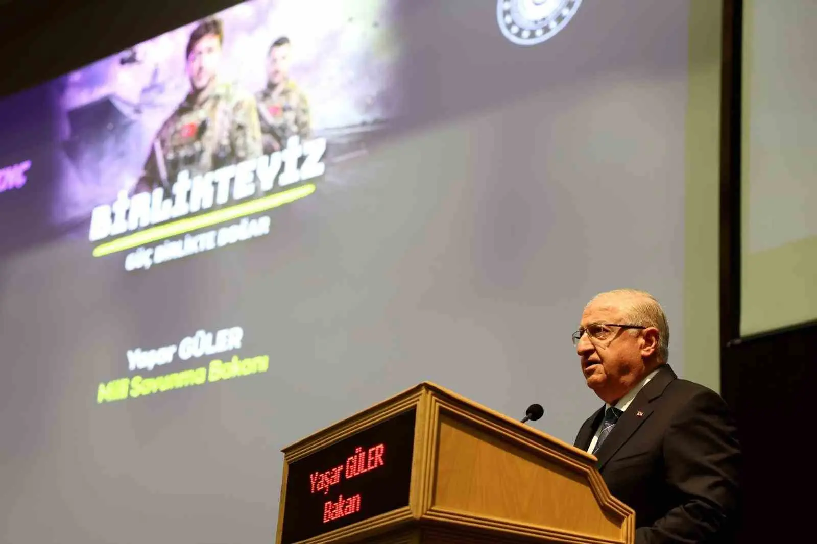 Milli Savunma Bakanı Yaşar Güler, Türk Silahlı Kuvvetlerinin faaliyetlerinin şeffaf