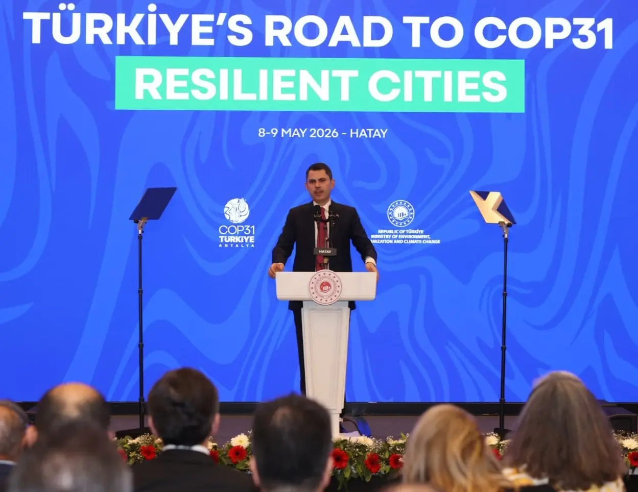 Türkiye’nin COP31’e Giden Yolu: Dirençli Şehirler Hatay programında konuşan Çevre