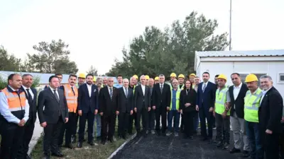 Ulaştırma ve Altyapı Bakanı Abdulkadir Uraloğlu, Silifke-Mut-Sertavul Yolu’nda devam eden