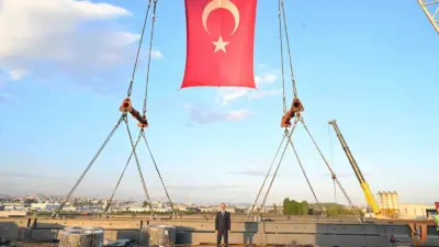 Ankara’daki Etimesgut Havalimanı’nda yürütülen çalışmaları yerinde inceleyen Ulaştırma ve Altyapı