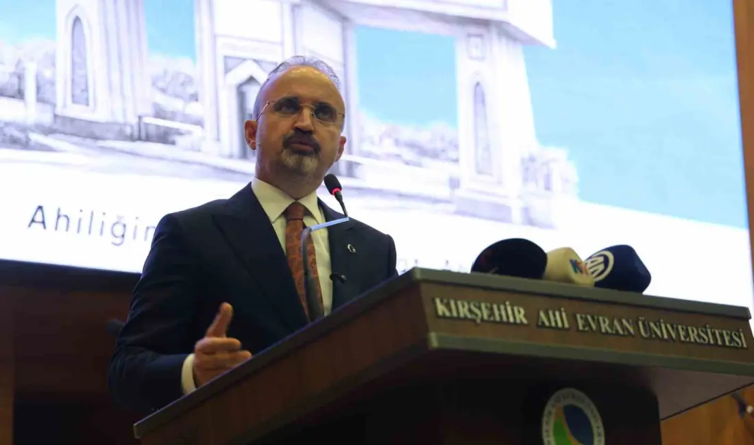 KIRŞEHİR (İHA) – İçişleri Bakan Yardımcısı Bülent Turan, teknolojiyle birlikte