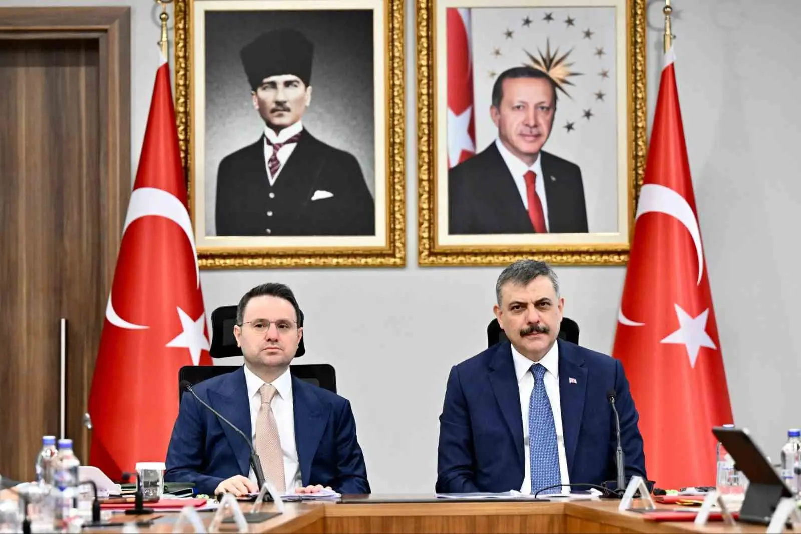 Adalet Bakanı Akın Gürlek, İçişleri Bakanı Mustafa Çiftçi ile bir