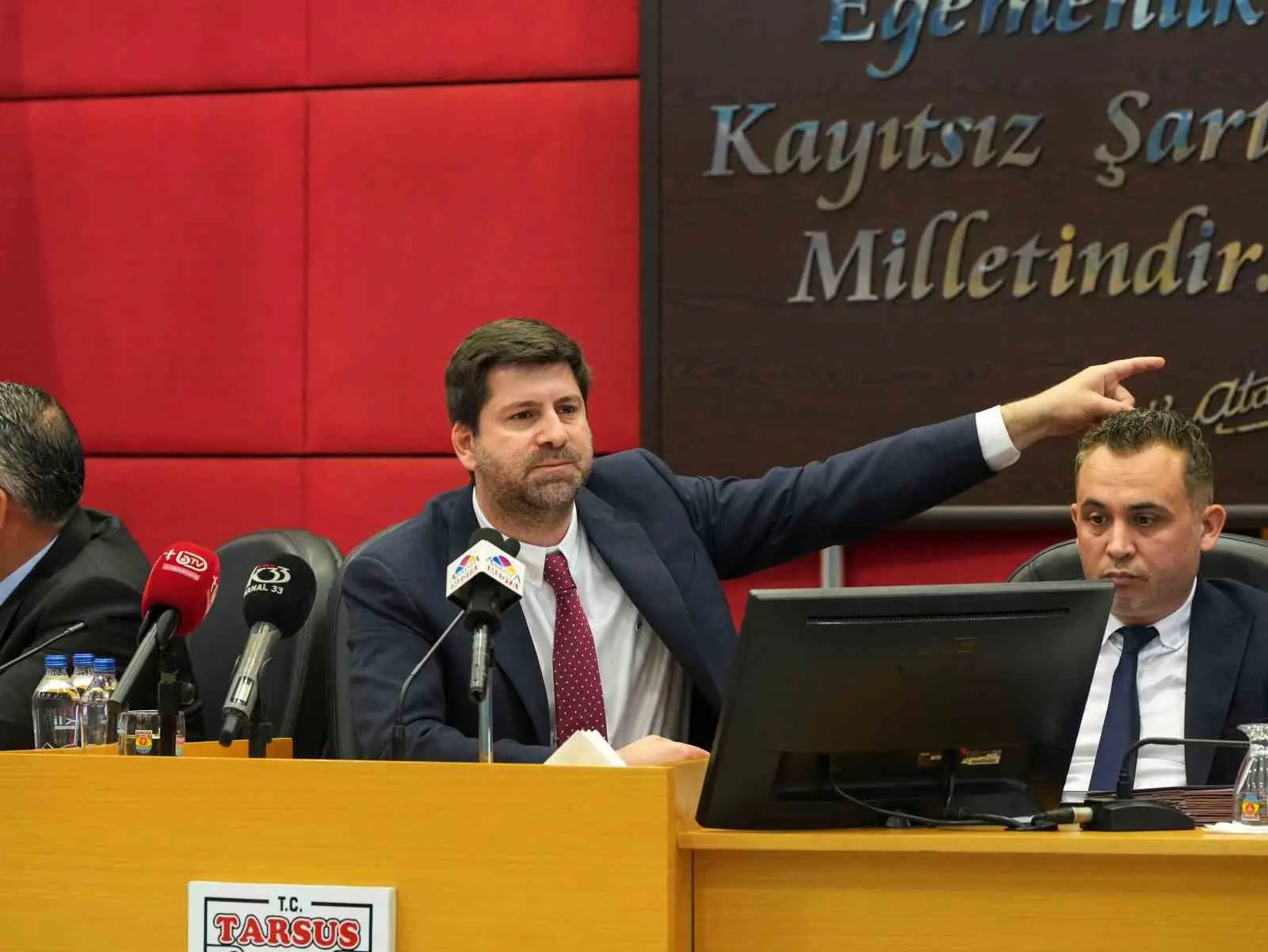 Tarsus Belediyesi Mayıs Ayı Meclis Toplantısının 2. birleşiminde öğrenci yurdu,