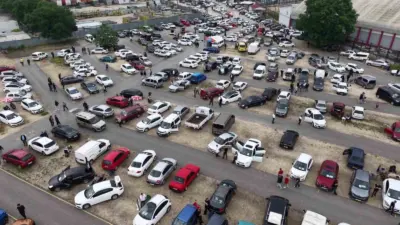 Bursa’da ikinci el otomobil pazarında Kurban Bayramı hareketliliği başladı. Bayrama