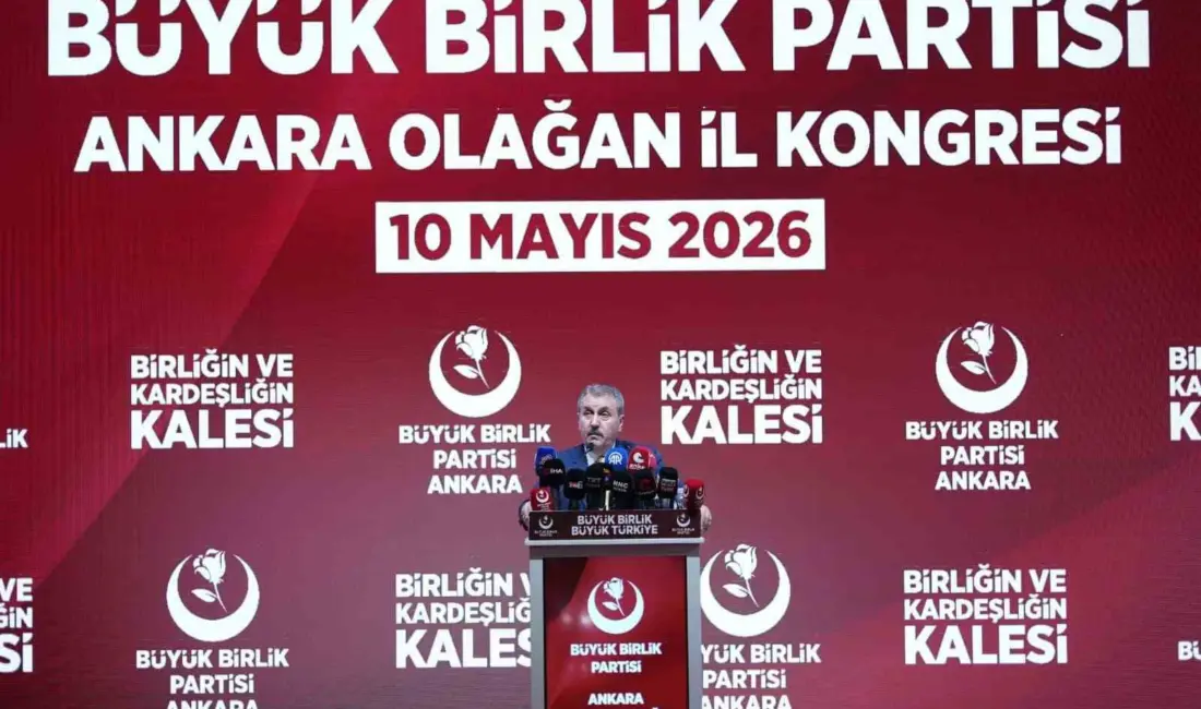 Büyük Birlik Partisi (BBP) Genel Başkanı Mustafa Destici, bayram ikramiyelerine