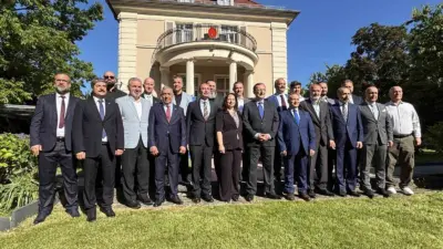 Almanya’nın başkenti Berlin’de Türk toplumu, Türkiye’nin Berlin Başkonsolosluğu ev sahipliğinde