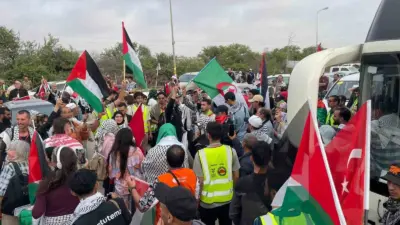 İsrail ablukasını delmek için hareket eden Sumud Kara Misyonu, binlerce