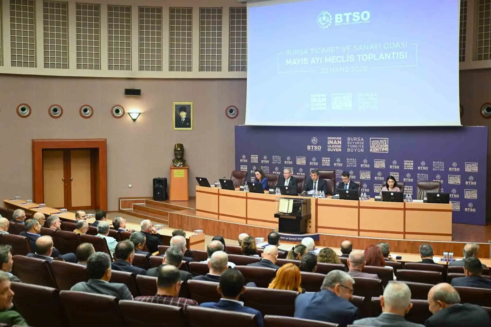 Bursa Ticaret ve Sanayi Odası (BTSO) Mayıs Ayı Meclis Toplantısı