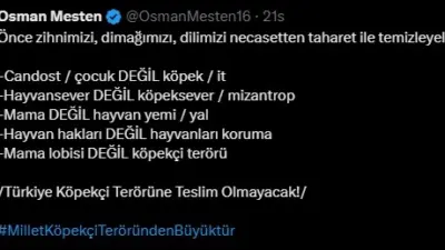 Sosyal medya hesabından yaptığı paylaşım sonrası hem tebrik hem de
