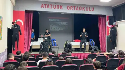 Bursa Emniyet Müdürlüğü’ne bağlı Mudanya Deniz Limanı Şube Müdürlüğü ekipleri,