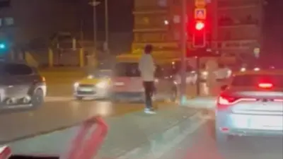Bursa’nın Yıldırım ilçesinde ters şeride giren hafif ticari araç sürücüsü