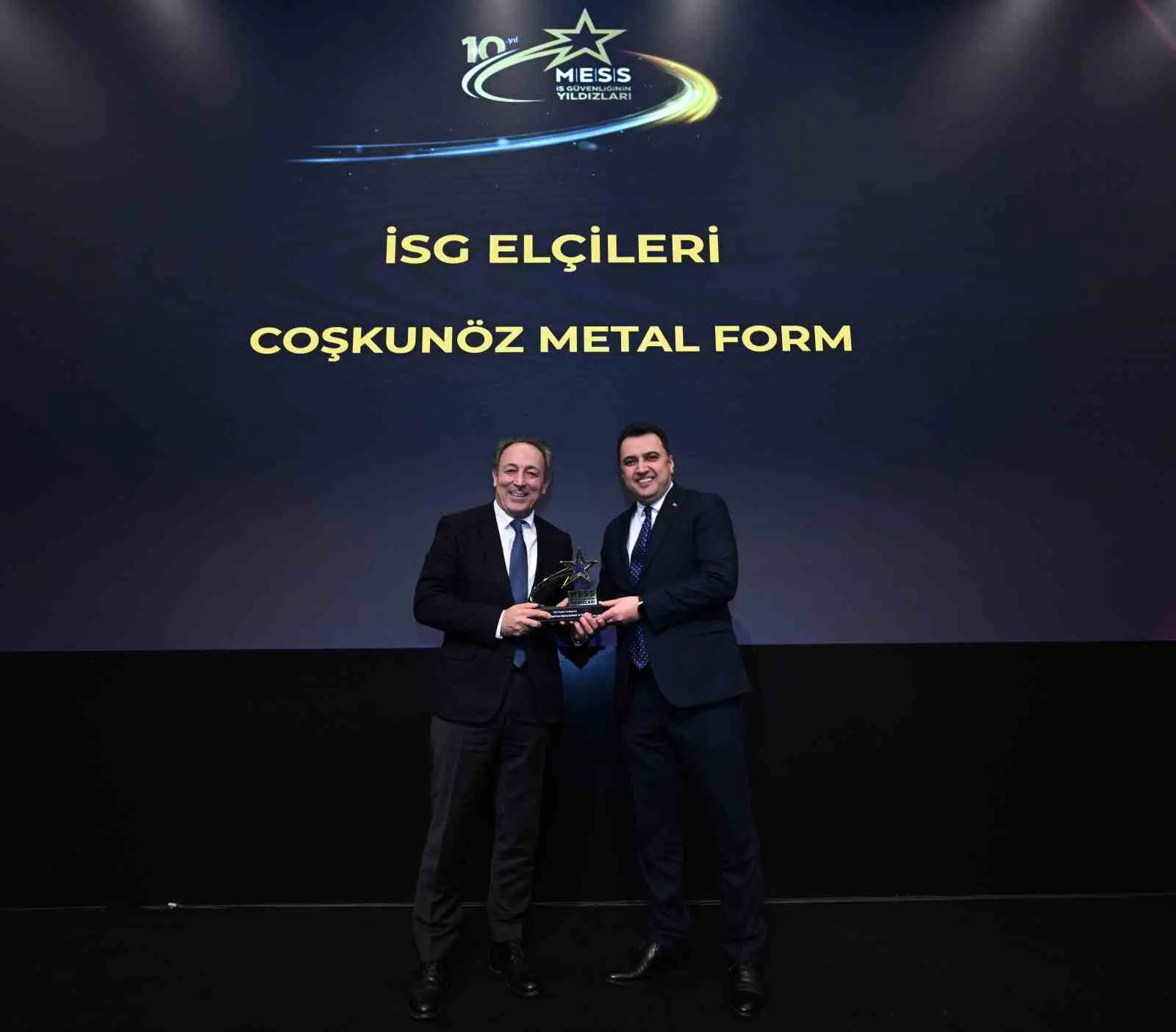 Coşkunöz Metal Form, Türkiye Metal Sanayicileri Sendikası (MESS) tarafından bu