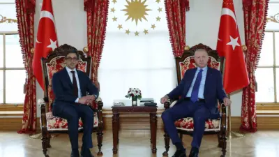 Cumhurbaşkanı Recep Tayyip Erdoğan, Birleşik Arap Emirlikleri (BAE) Devlet Başkan