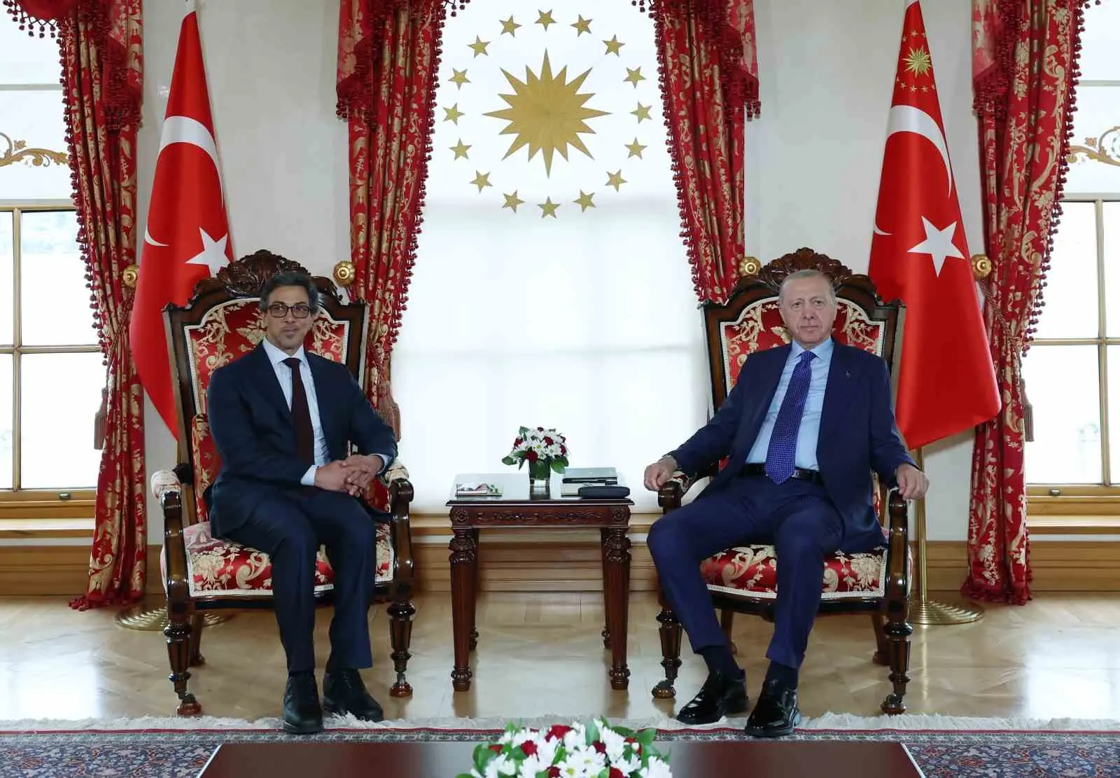 Cumhurbaşkanı Recep Tayyip Erdoğan, Birleşik Arap Emirlikleri (BAE) Devlet Başkan
