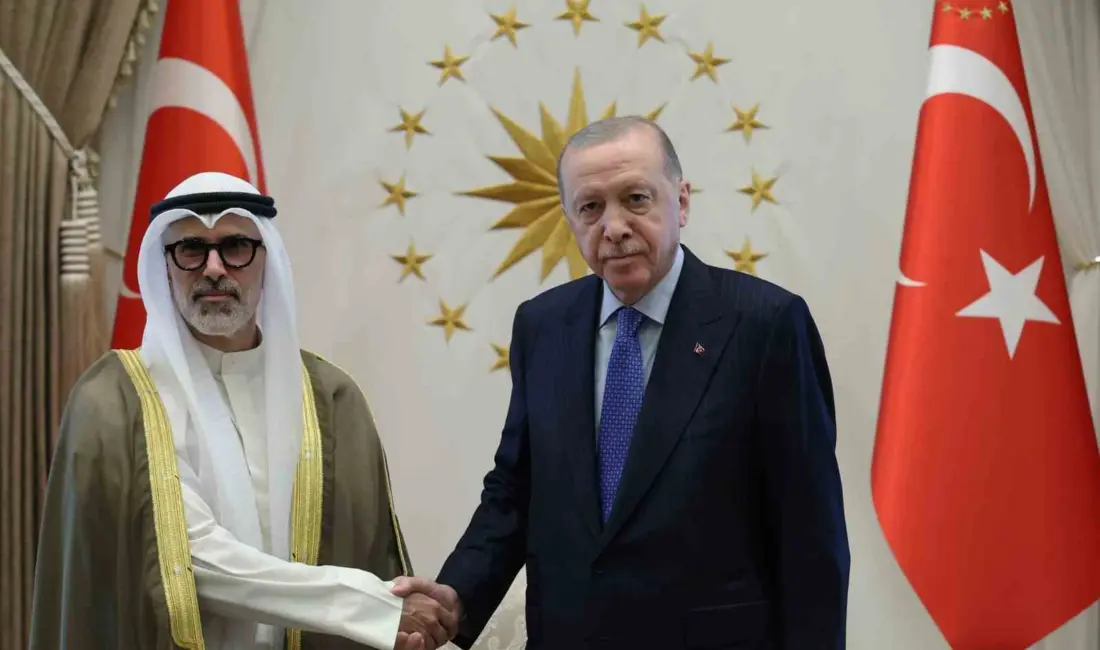 Cumhurbaşkanı Recep Tayyip Erdoğan, Kuveyt Dışişleri Bakanı Cerrah el-Ahmed es-Sabah’ı