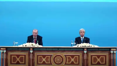 Cumhurbaşkanı Recep Tayyip Erdoğan, Kazakistan Cumhurbaşkanı Kasım Cömert Tokayev ile