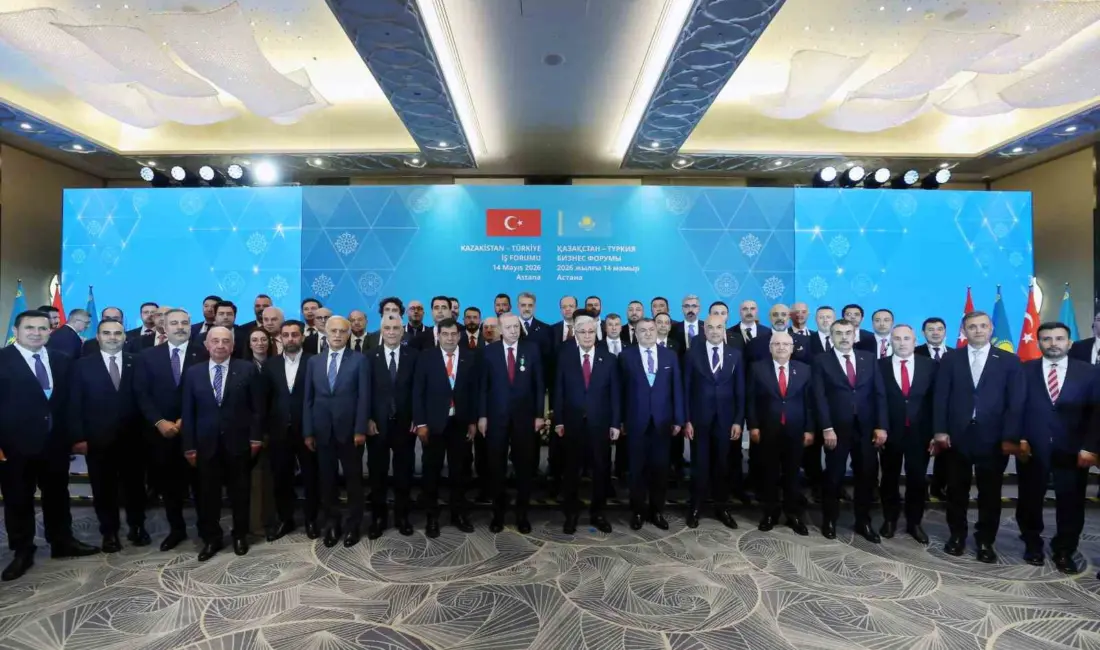 Cumhurbaşkanı Recep Tayyip Erdoğan, Türkiye-Kazakistan İş Forumu Kapanış Toplantısı’nda yaptığı