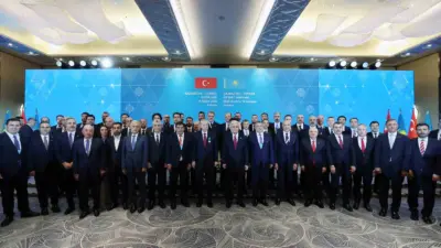 Cumhurbaşkanı Recep Tayyip Erdoğan, Türkiye-Kazakistan İş Forumu Kapanış Toplantısı’nda yaptığı