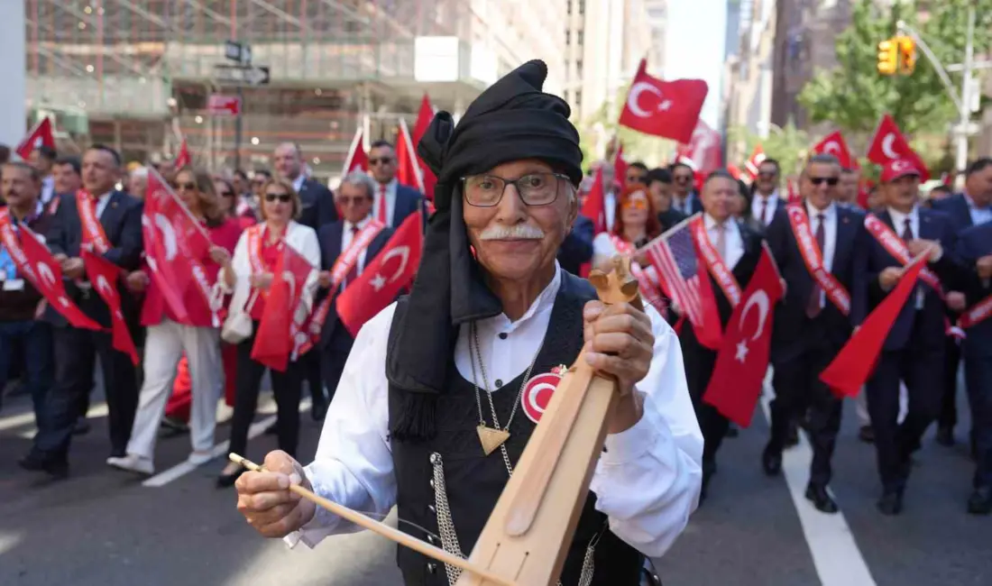 Cumhurbaşkanı Recep Tayyip Erdoğan, ABD’nin New York kentinde binlerce kişinin