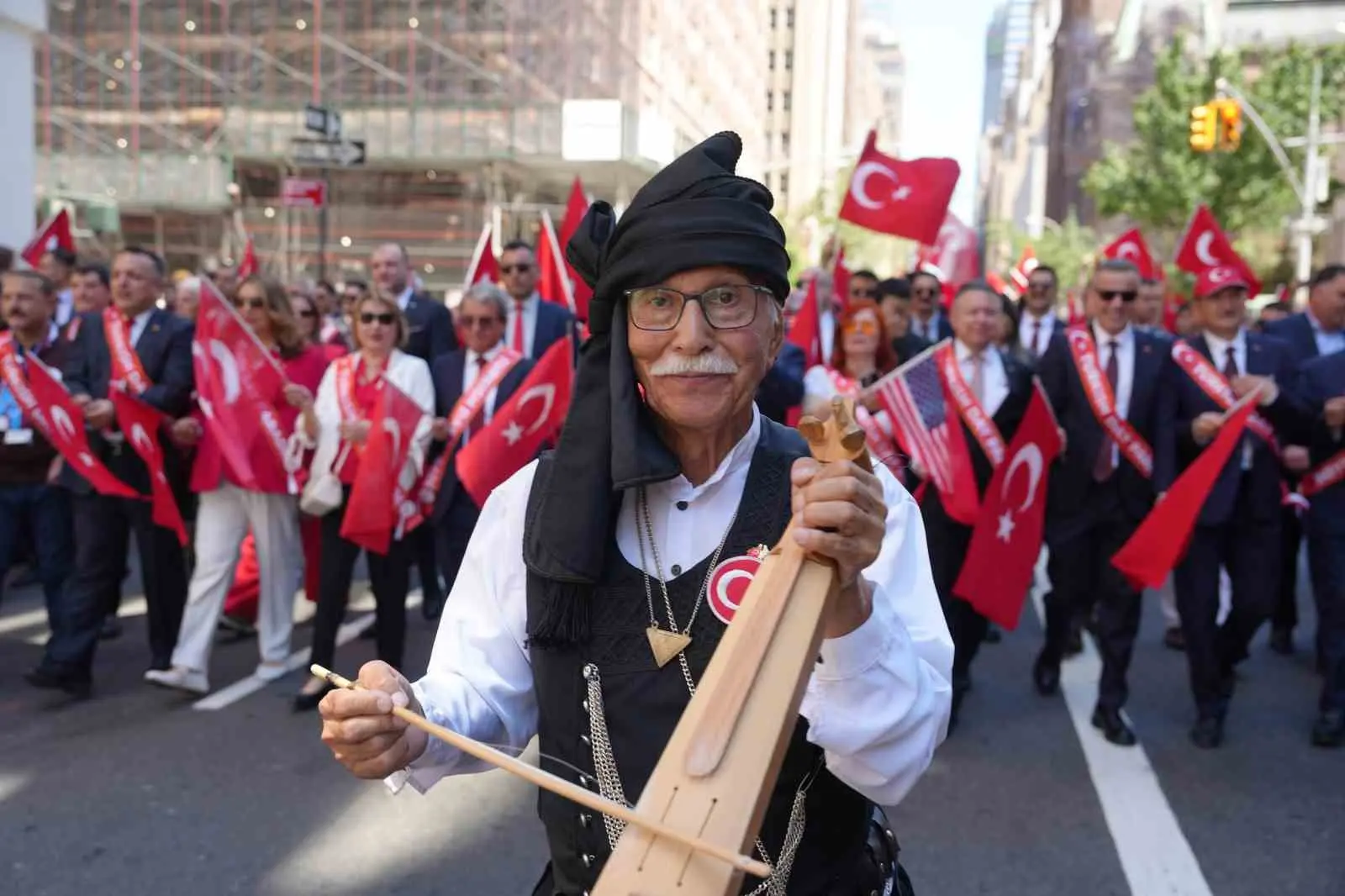 Cumhurbaşkanı Recep Tayyip Erdoğan, ABD’nin New York kentinde binlerce kişinin