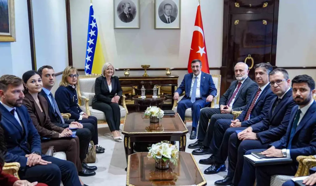 Cumhurbaşkanı Yardımcısı Cevdet Yılmaz, “Dost ve kardeş Bosna Hersek’in barış,