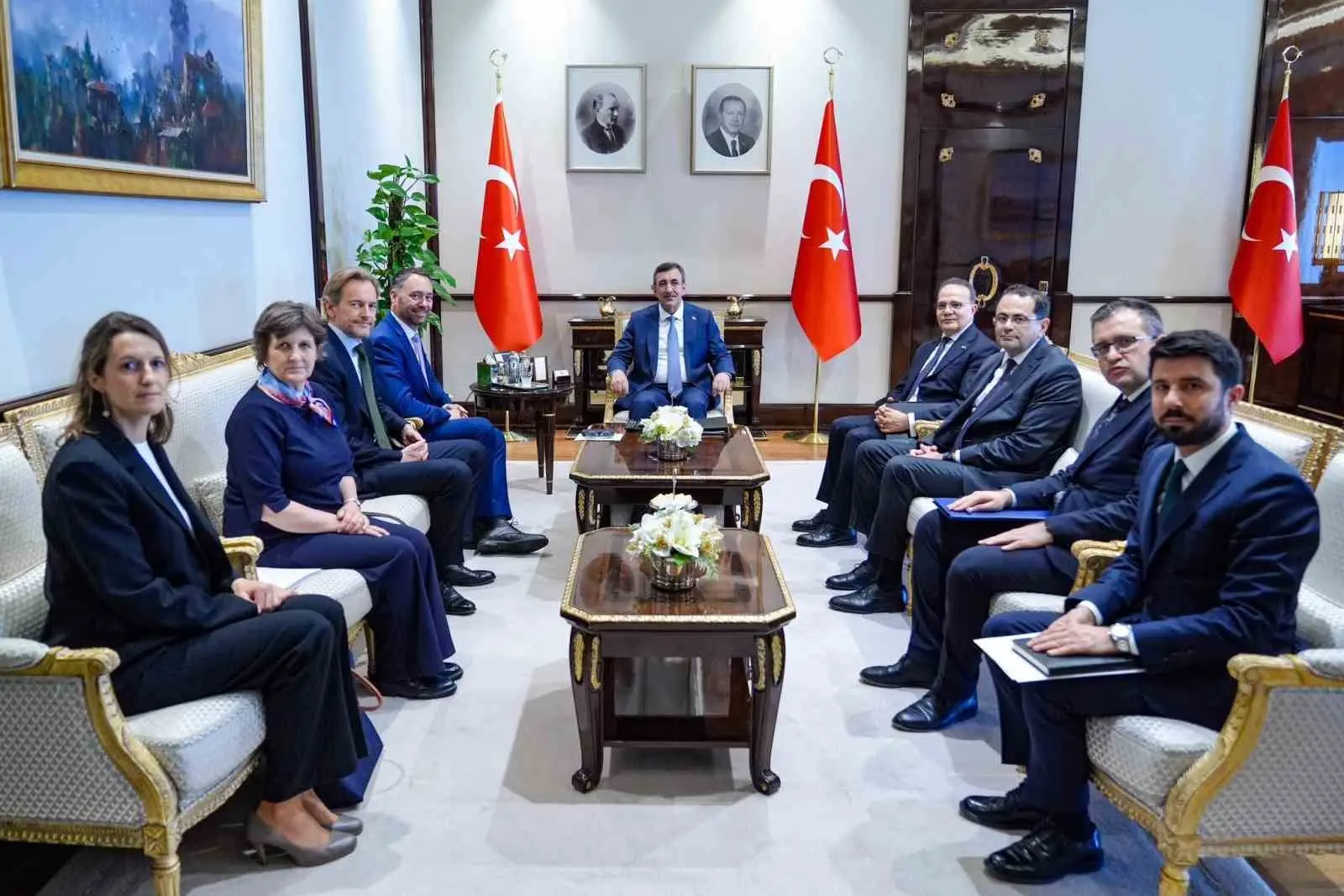 Cumhurbaşkanı Yardımcısı Cevdet Yılmaz, “NATO müttefiki ve ortağımız Belçika ile