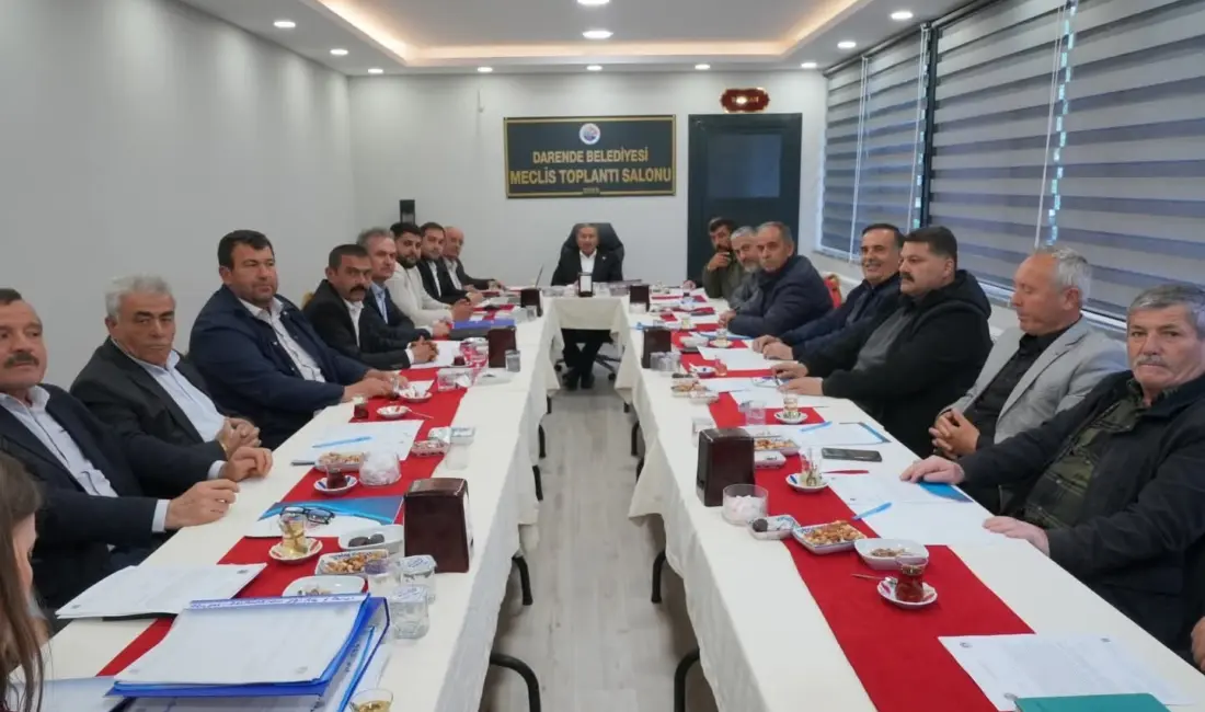Darende Belediyesi Mayıs ayı Meclis Toplantısı, Belediye Başkanı Alican Bozkurt