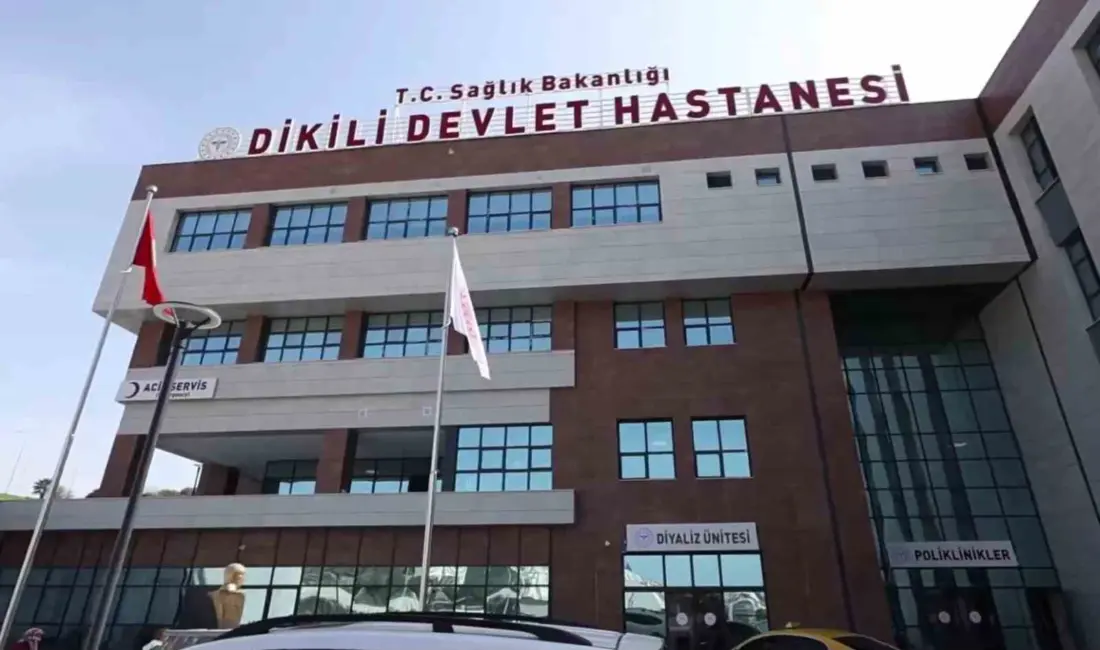 Dikili Devlet Hastanesi’nin hizmete açıldığını duyuran AK Parti İzmir İl