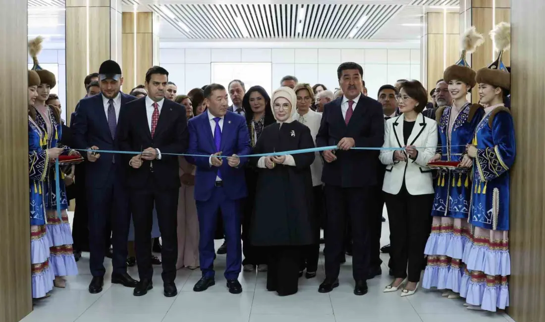 Cumhurbaşkanı Recep Tayyip Erdoğan’ın eşi Emine Erdoğan, Kazakistan Seyfullin Devlet