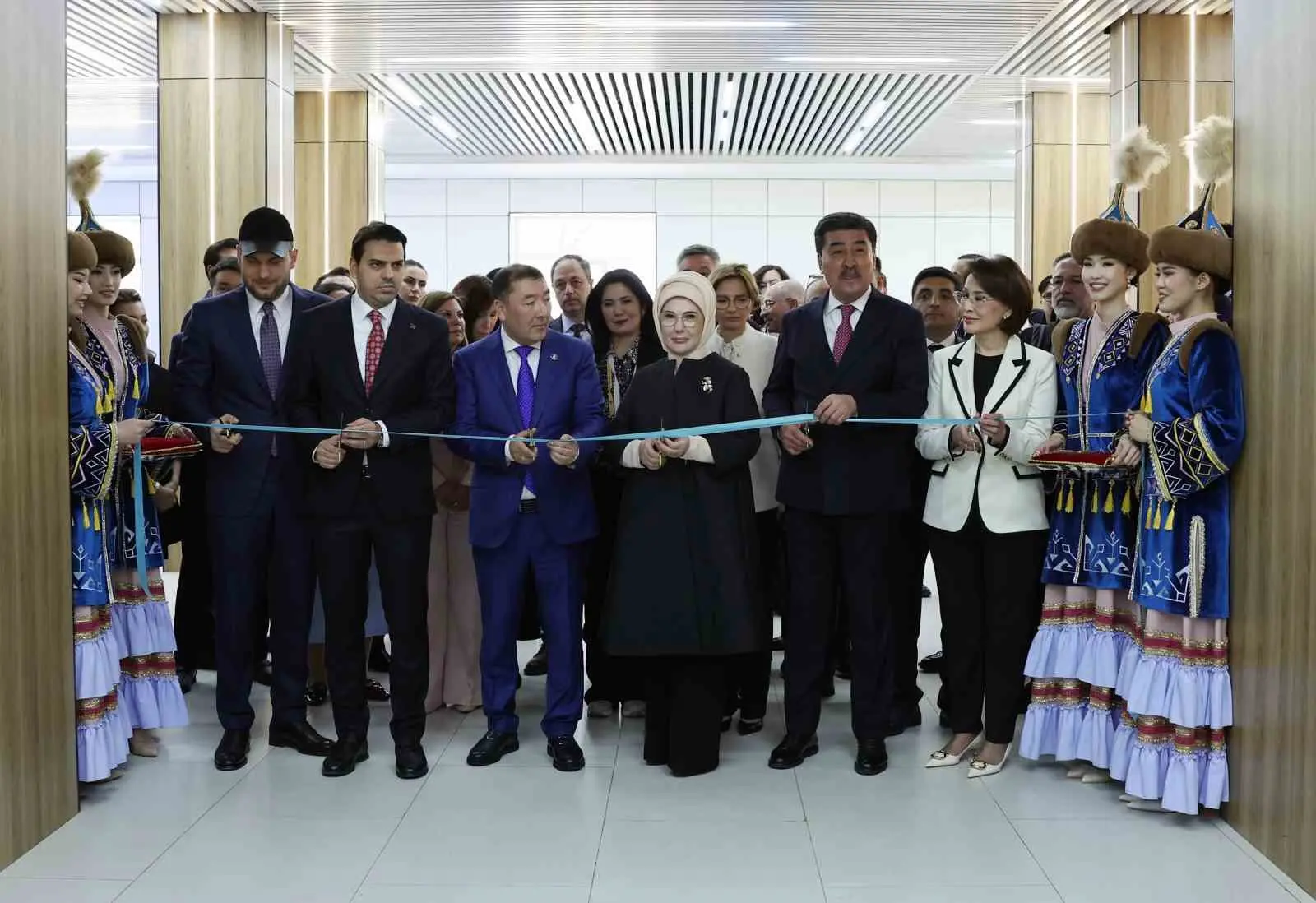 Cumhurbaşkanı Recep Tayyip Erdoğan’ın eşi Emine Erdoğan, Kazakistan Seyfullin Devlet