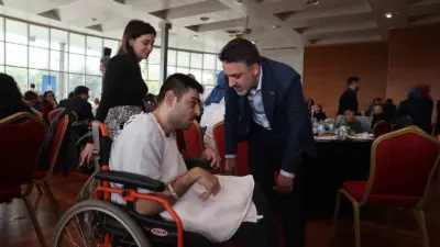 Bursa Büyükşehir Belediyesi tarafından düzenlenen ‘Engelsiz Bursa Buluşması’nda, özel ihtiyaçlı