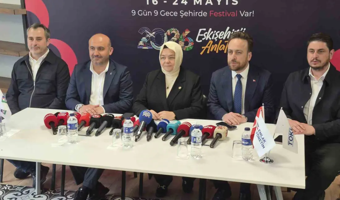 Eskişehir’de gerçekleştirilecek olan Kültür Yolu Festivali hakkında konuşan AK Parti