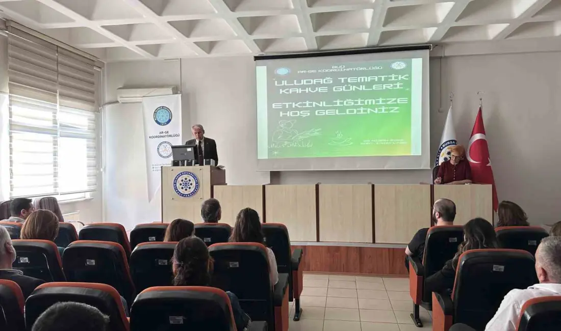 Bursa Uludağ Üniversitesinde (BUÜ) Uludağ Tematik Kahve Günleri’nin bu sene
