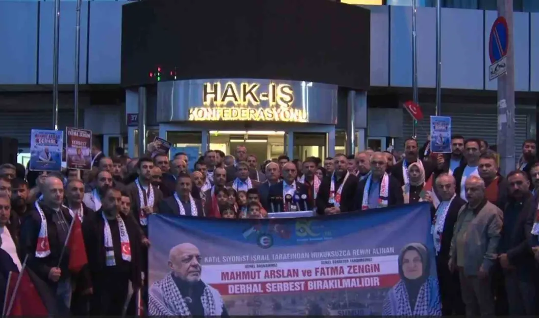HAK-İŞ Genel Başkan Vekili Devlet Sert, “Siyonist işgalci İsrail’in, içerisinde